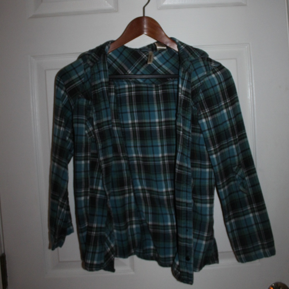 Teal Flannel